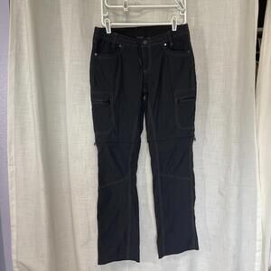 Kuhl Pants Kliffside Convertible Hiking Climbing Nylon Spandex Gray Womens 32x31